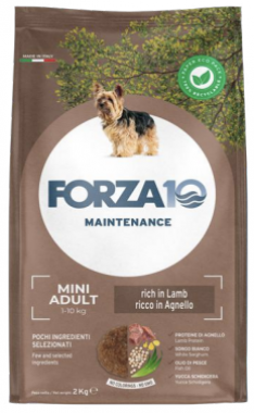 Forza10 Maintenance Adult Small Medium cухой корм для взрослых собак маленьких и средних пород из ягненка