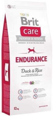 Brit Care Endurance сухой корм с уткой и рисом для активных собак всех пород