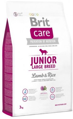 Brit Care Junior Large Breed Lamb & Rice сухой корм с ягненком и рисом для щенков крупных пород