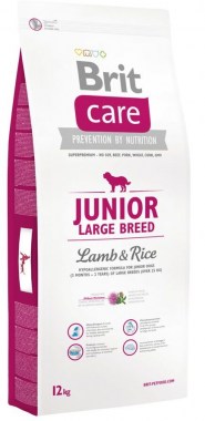 Brit Care Junior Large Breed Lamb & Rice сухой корм с ягненком и рисом для щенков крупных пород