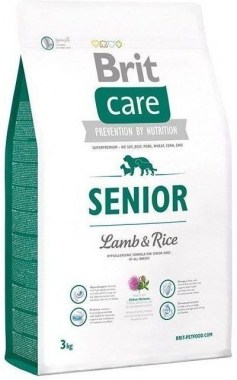 Brit Care Senior Lamb & Rice сухой корм с ягненком и рисом для пожилых собак всех пород