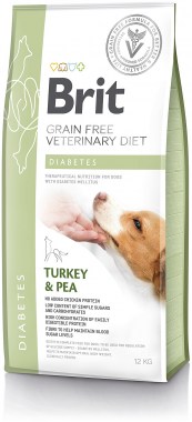 Brit Veterinary Diet Dog Grain Free Diabetes. Беззерновая диета при диабете