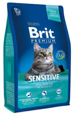 Premium Cat Sensitive сухой корм с ягненком для кошек с чувствительным пищеварением
